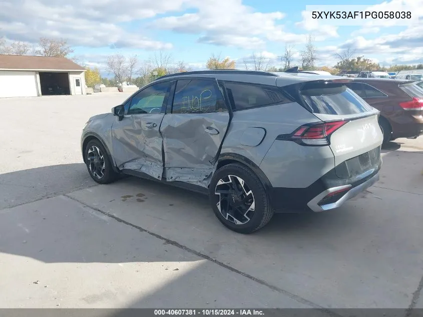 2023 Kia Sportage Sx-Prestige VIN: 5XYK53AF1PG058038 Lot: 40607381