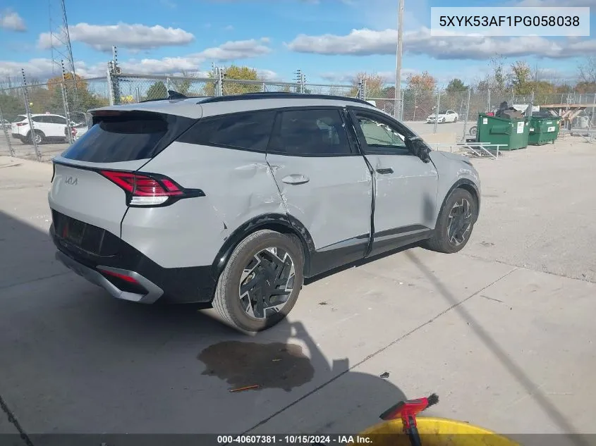 2023 Kia Sportage Sx-Prestige VIN: 5XYK53AF1PG058038 Lot: 40607381