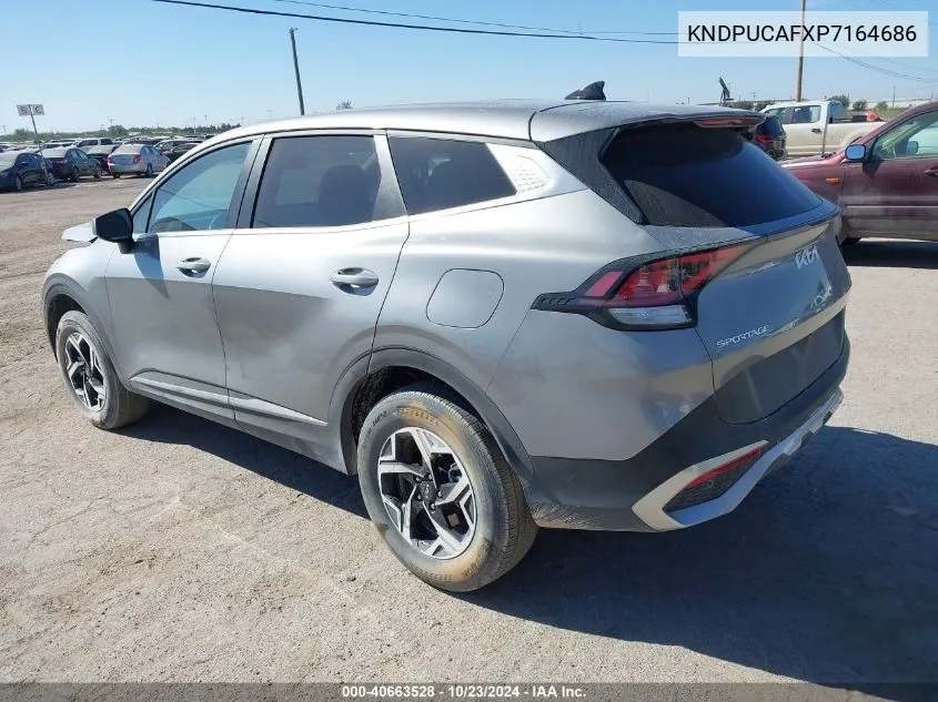 2023 Kia Sportage Lx VIN: KNDPUCAFXP7164686 Lot: 40663528