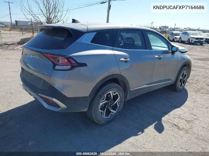 2023 Kia Sportage Lx VIN: KNDPUCAFXP7164686 Lot: 40663528