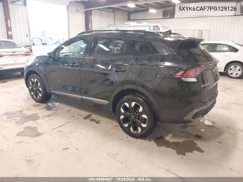 2023 Kia Sportage X-Line VIN: 5XYK6CAF7PG129126 Lot: 40694687