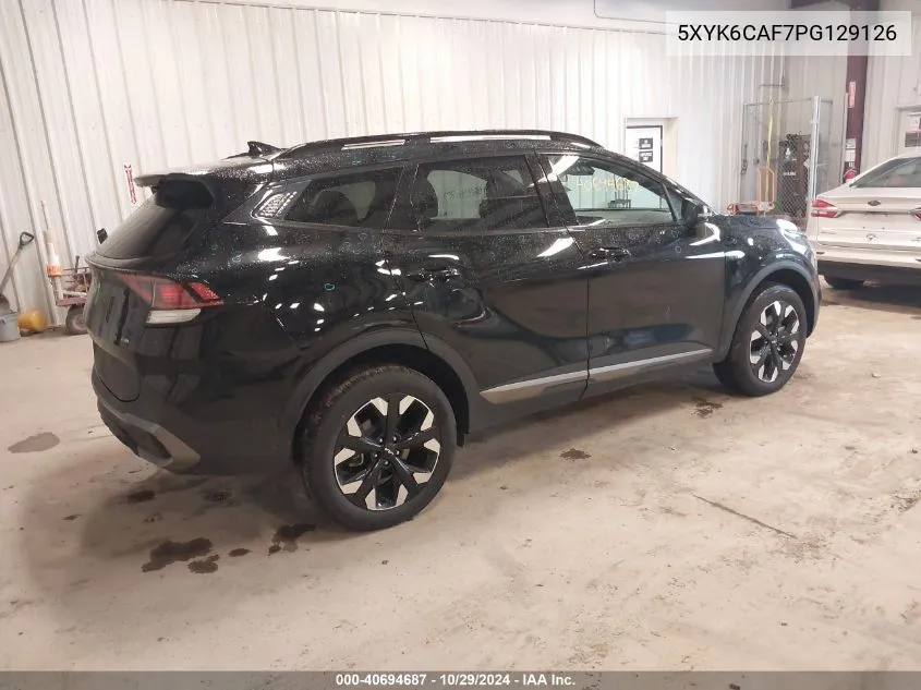 2023 Kia Sportage X-Line VIN: 5XYK6CAF7PG129126 Lot: 40694687