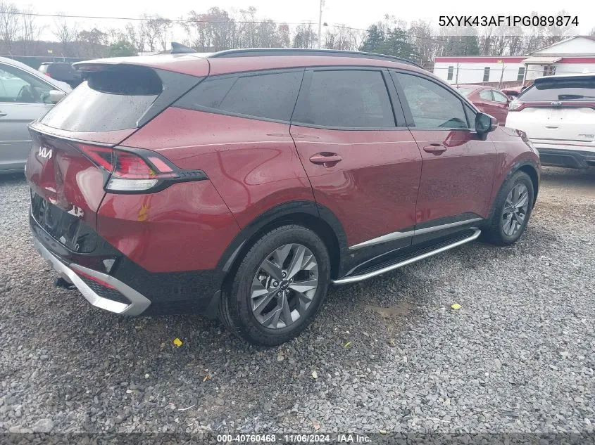 2023 Kia Sportage Sx VIN: 5XYK43AF1PG089874 Lot: 40760468