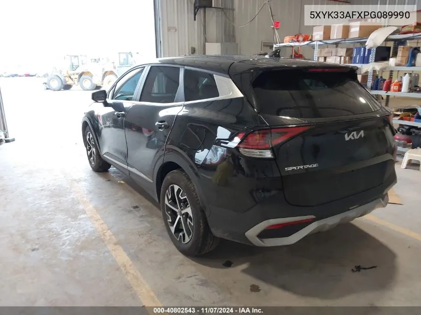 2023 Kia Sportage Ex VIN: 5XYK33AFXPG089990 Lot: 40802543