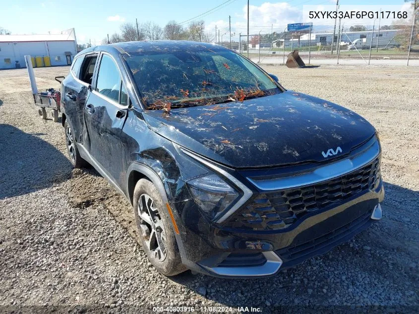 2023 Kia Sportage Ex VIN: 5XYK33AF6PG117168 Lot: 40803916