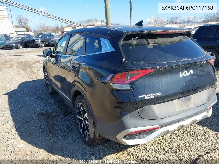 2023 Kia Sportage Ex VIN: 5XYK33AF6PG117168 Lot: 40803916