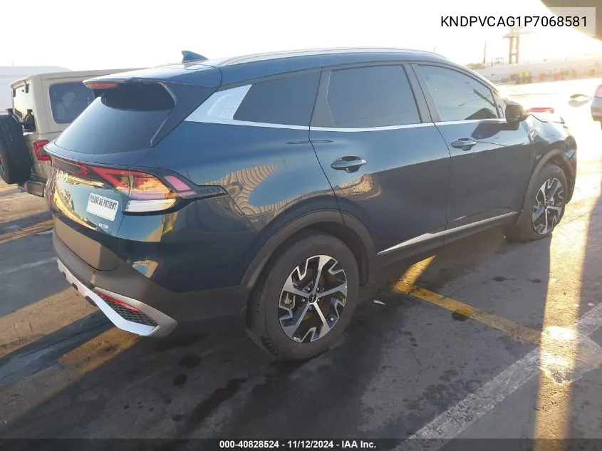 2023 Kia Sportage Hybrid Ex VIN: KNDPVCAG1P7068581 Lot: 40828524