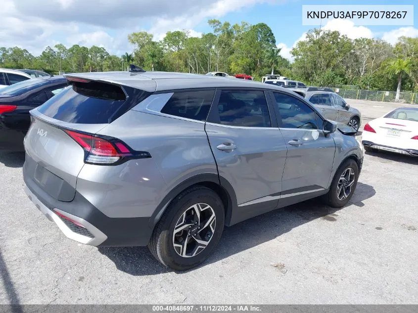 2023 Kia Sportage Lx VIN: KNDPU3AF9P7078267 Lot: 40848697