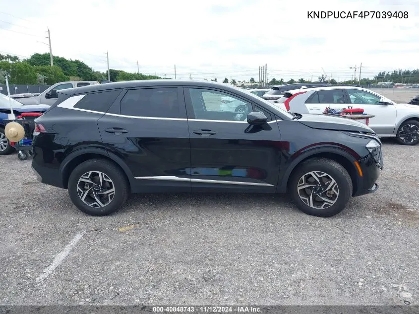 2023 Kia Sportage Lx VIN: KNDPUCAF4P7039408 Lot: 40848743