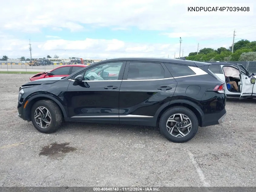 2023 Kia Sportage Lx VIN: KNDPUCAF4P7039408 Lot: 40848743