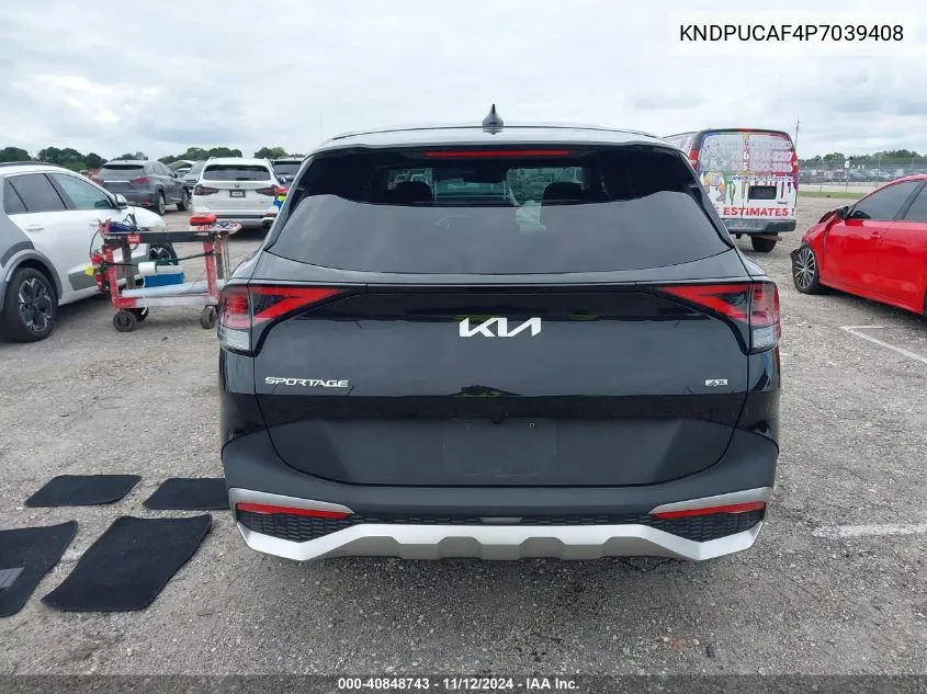 2023 Kia Sportage Lx VIN: KNDPUCAF4P7039408 Lot: 40848743