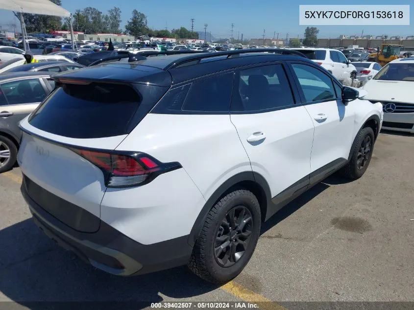 5XYK7CDF0RG153618 2024 Kia Sportage X-Pro