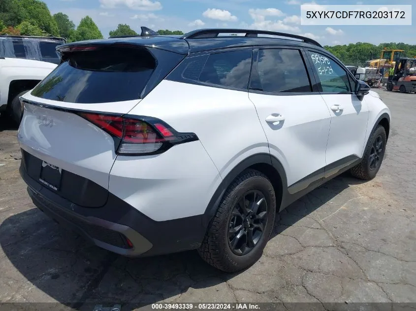 5XYK7CDF7RG203172 2024 Kia Sportage X-Pro Prestige