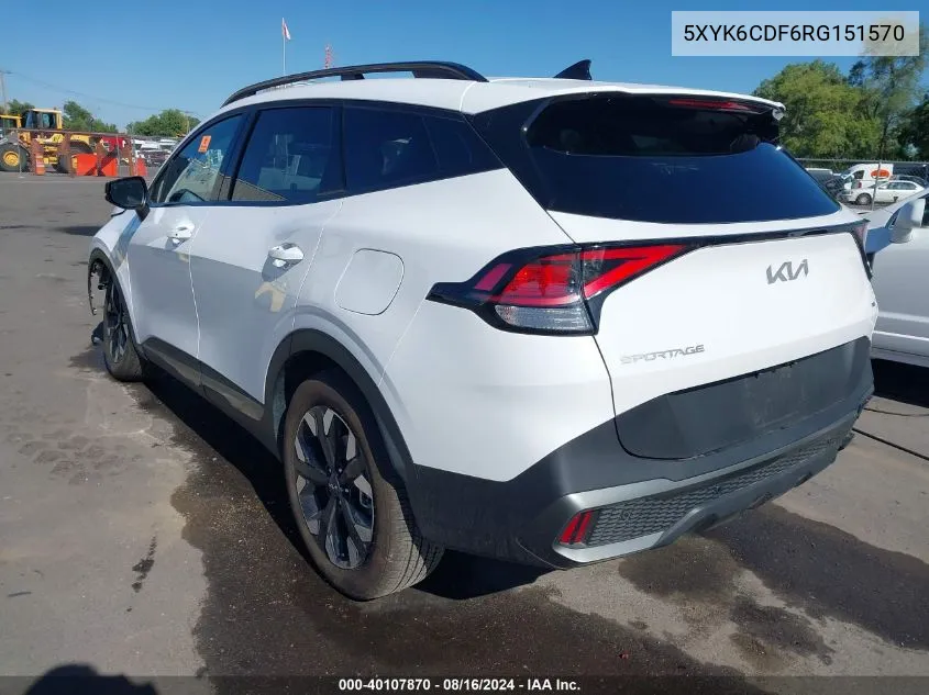 5XYK6CDF6RG151570 2024 Kia Sportage X-Line