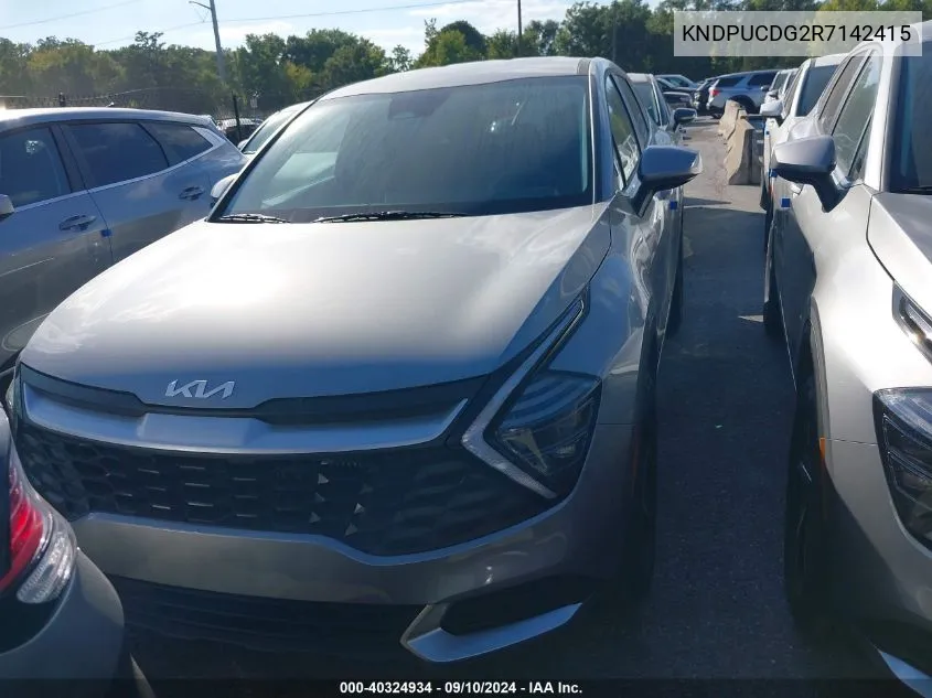 2024 Kia Sportage Hybrid Lx VIN: KNDPUCDG2R7142415 Lot: 40324934