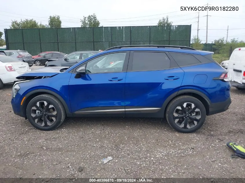 5XYK6CDF9RG182280 2024 Kia Sportage X Line