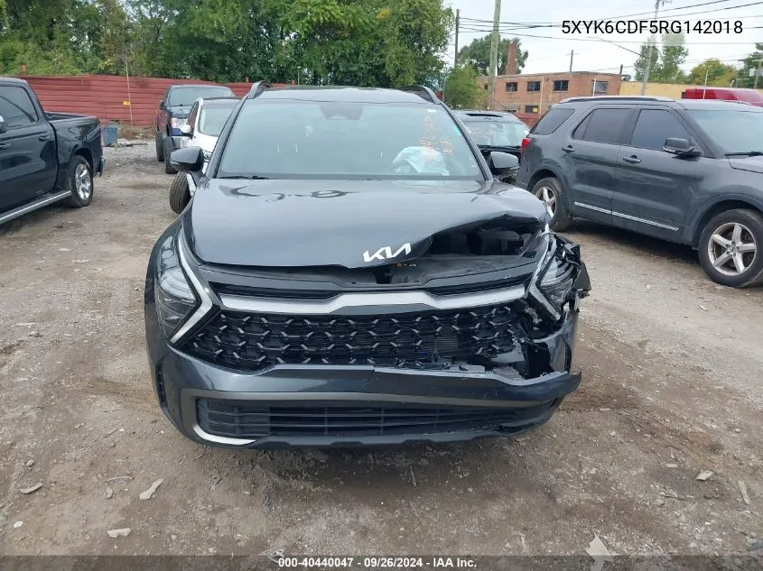 5XYK6CDF5RG142018 2024 Kia Sportage X-Line