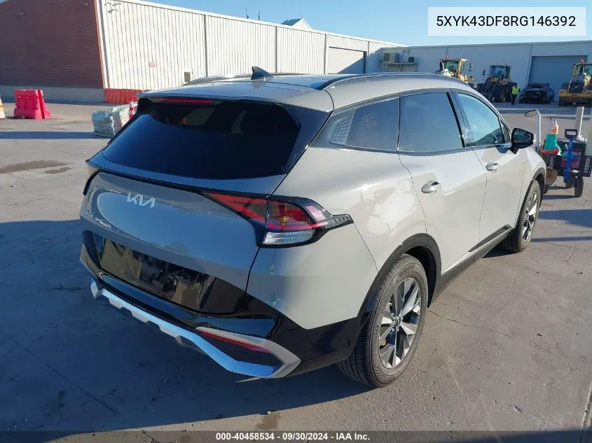 2024 Kia Sportage Sx VIN: 5XYK43DF8RG146392 Lot: 40458534