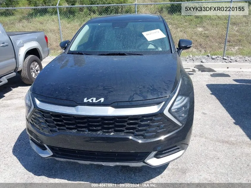 2024 Kia Sportage Ex VIN: 5XYK33DFXRG220155 Lot: 40475971