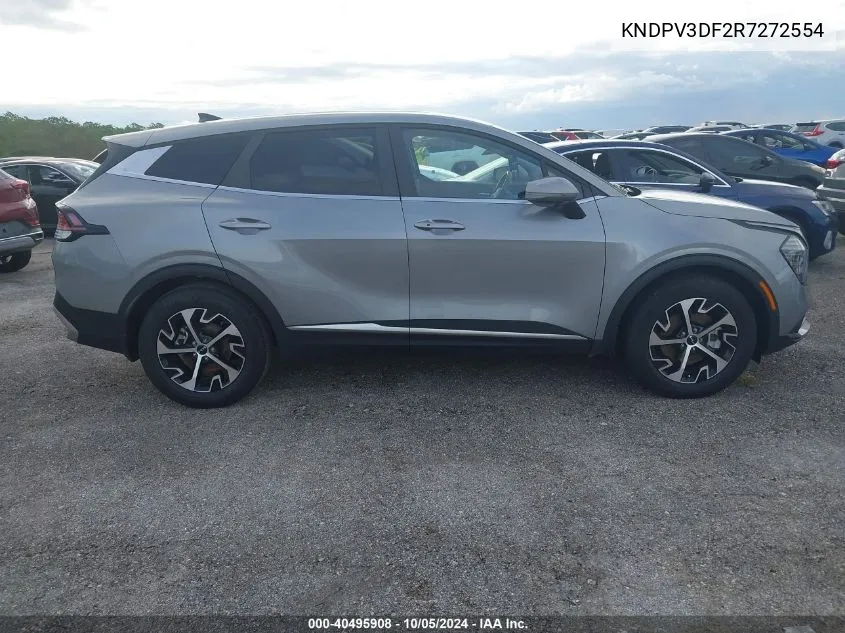 2024 Kia Sportage Ex VIN: KNDPV3DF2R7272554 Lot: 40495908