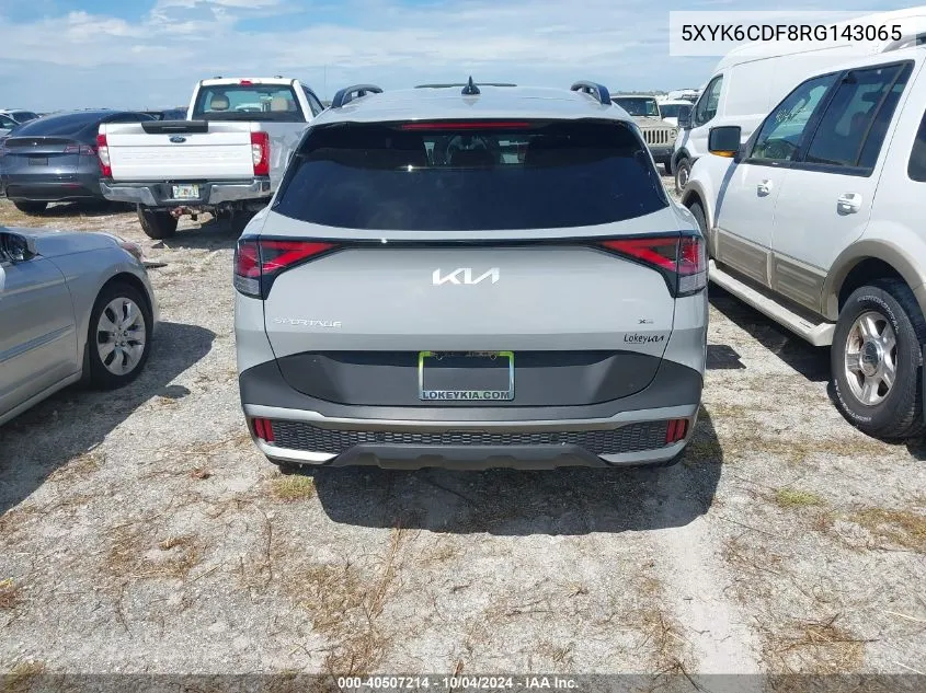 2024 Kia Sportage X-Line VIN: 5XYK6CDF8RG143065 Lot: 40507214