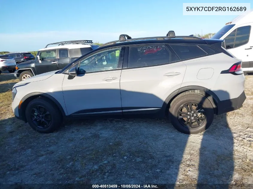 2024 Kia Sportage X-Pro/X-Pro Prestige VIN: 5XYK7CDF2RG162689 Lot: 40513459