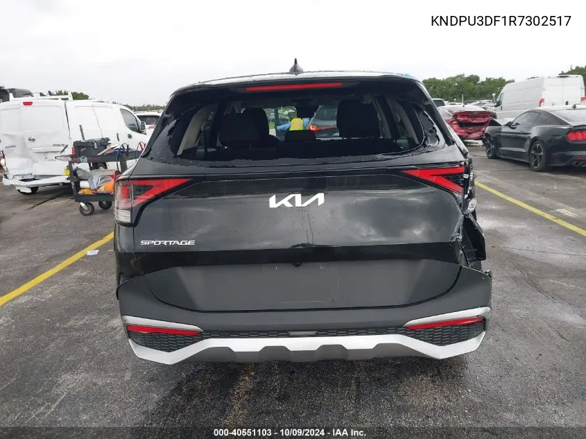 KNDPU3DF1R7302517 2024 Kia Sportage Lx