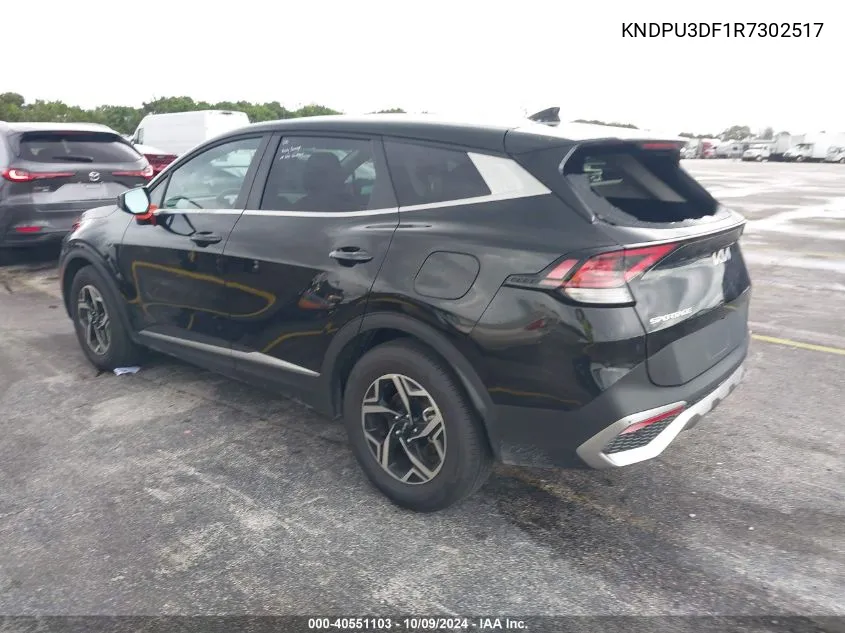 KNDPU3DF1R7302517 2024 Kia Sportage Lx