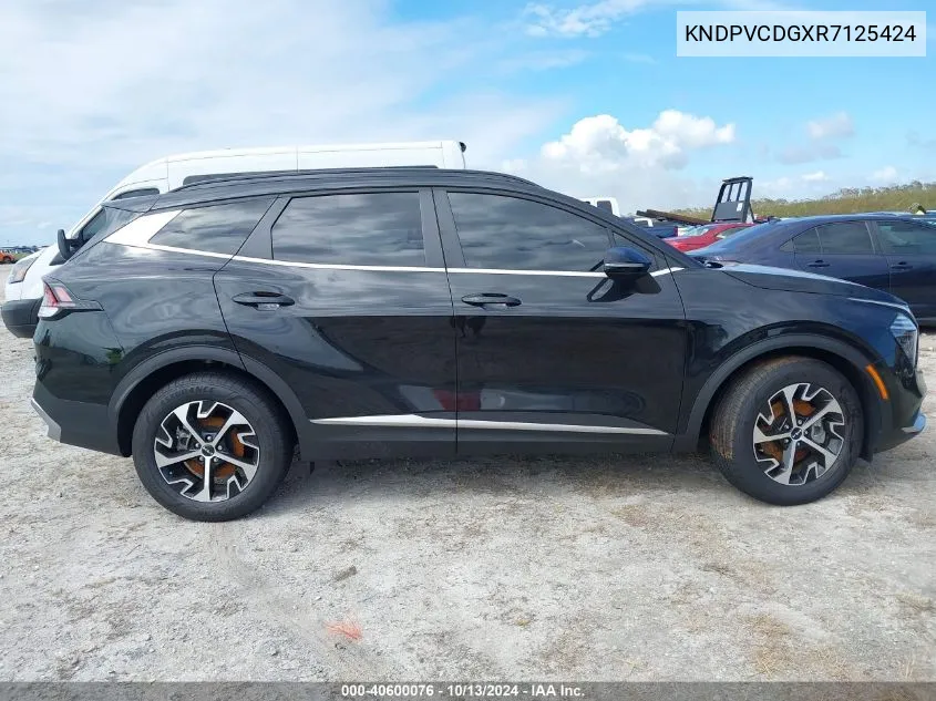 KNDPVCDGXR7125424 2024 Kia Sportage Hybrid Ex