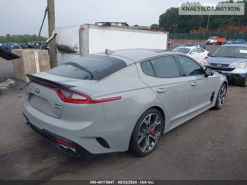 KNAE55LC7J6019036 2018 Kia Stinger Gt2