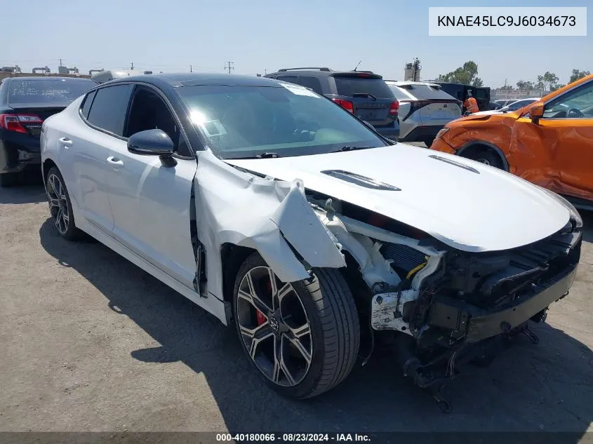 KNAE45LC9J6034673 2018 Kia Stinger Gt1