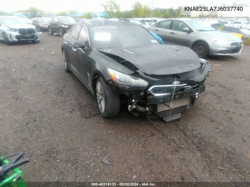 KNAE25LA7J6037740 2018 Kia Stinger Premium