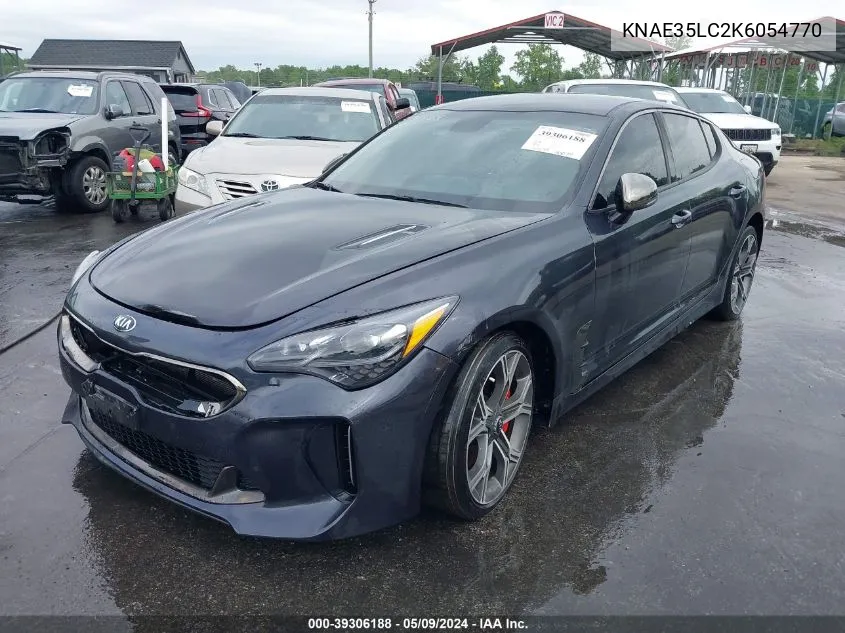 KNAE35LC2K6054770 2019 Kia Stinger Gt