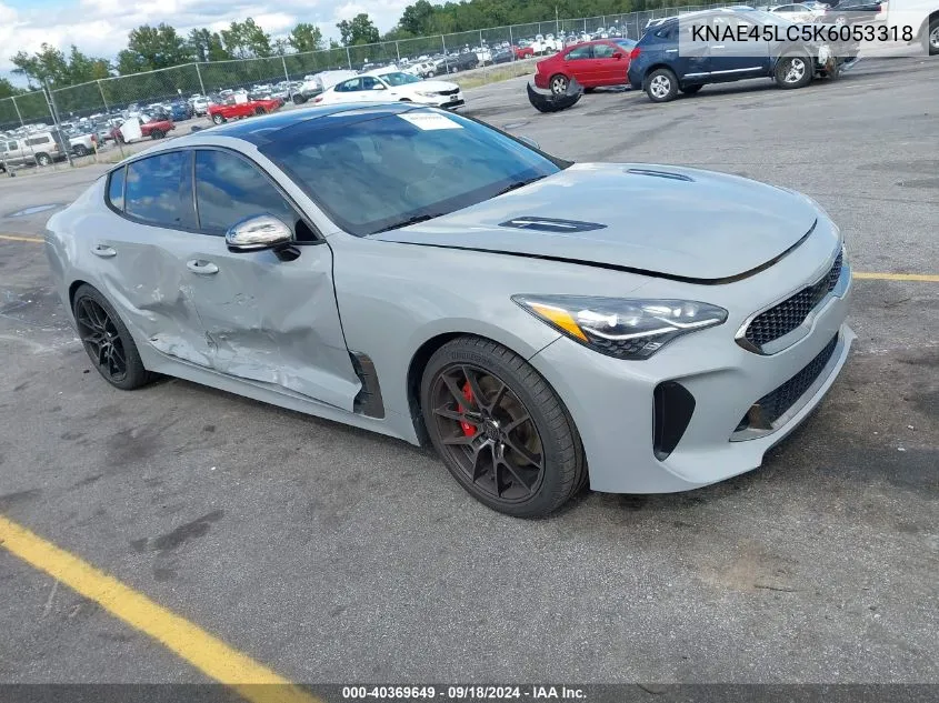 KNAE45LC5K6053318 2019 Kia Stinger Gt1