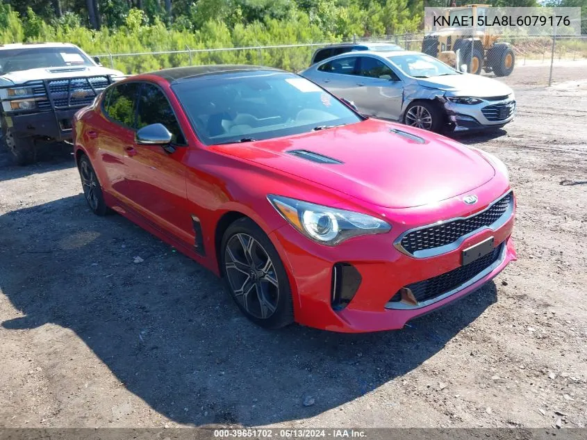 KNAE15LA8L6079176 2020 Kia Stinger Gt-Line