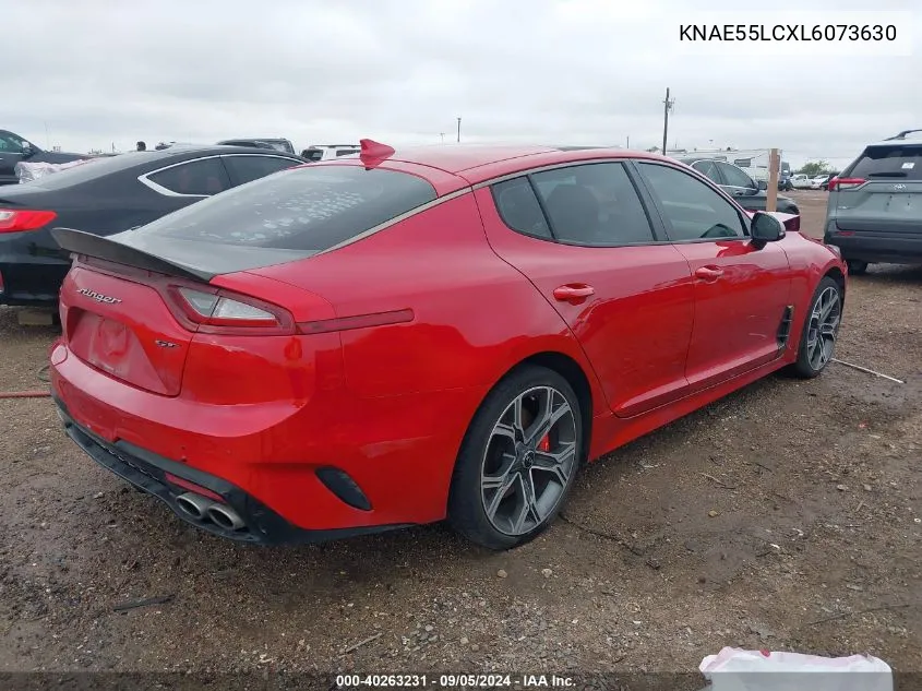 KNAE55LCXL6073630 2020 Kia Stinger Gt2