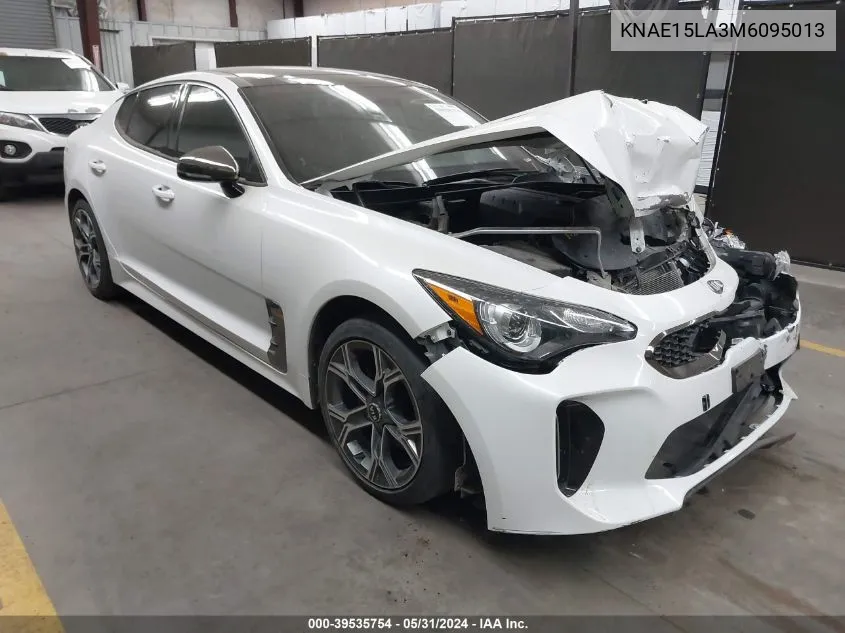 KNAE15LA3M6095013 2021 Kia Stinger Gt-Line