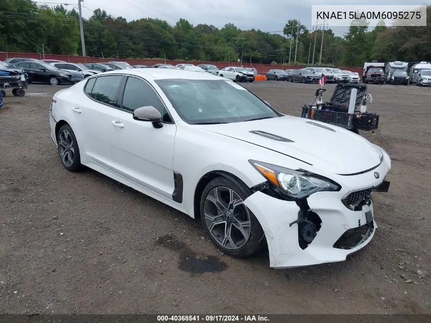 KNAE15LA0M6095275 2021 Kia Stinger Gt-Line