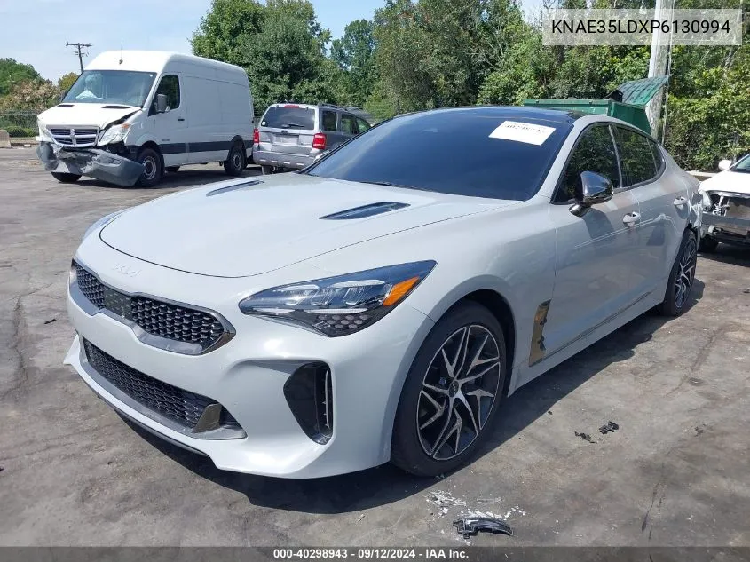 2023 Kia Stinger Gt-Line VIN: KNAE35LDXP6130994 Lot: 40298943