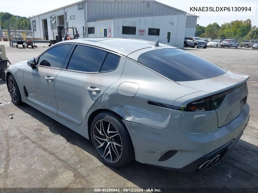 2023 Kia Stinger Gt-Line VIN: KNAE35LDXP6130994 Lot: 40298943