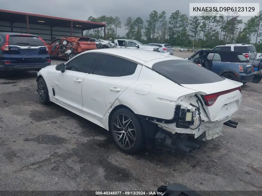 2023 Kia Stinger Gt Line VIN: KNAE35LD9P6123129 Lot: 40345077