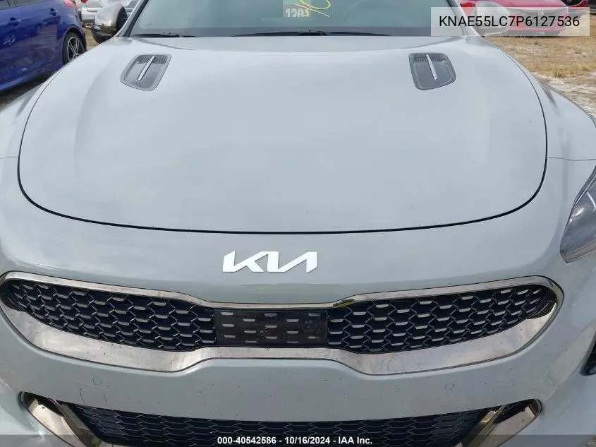 2023 Kia Stinger Gt2 VIN: KNAE55LC7P6127536 Lot: 40542586