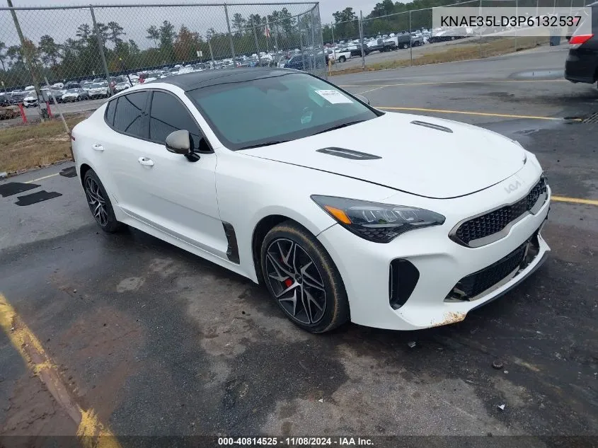 2023 Kia Stinger Gt-Line VIN: KNAE35LD3P6132537 Lot: 40814525