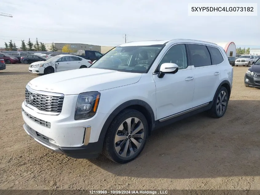 2020 Kia Telluride VIN: 5XYP5DHC4LG073182 Lot: 12119969