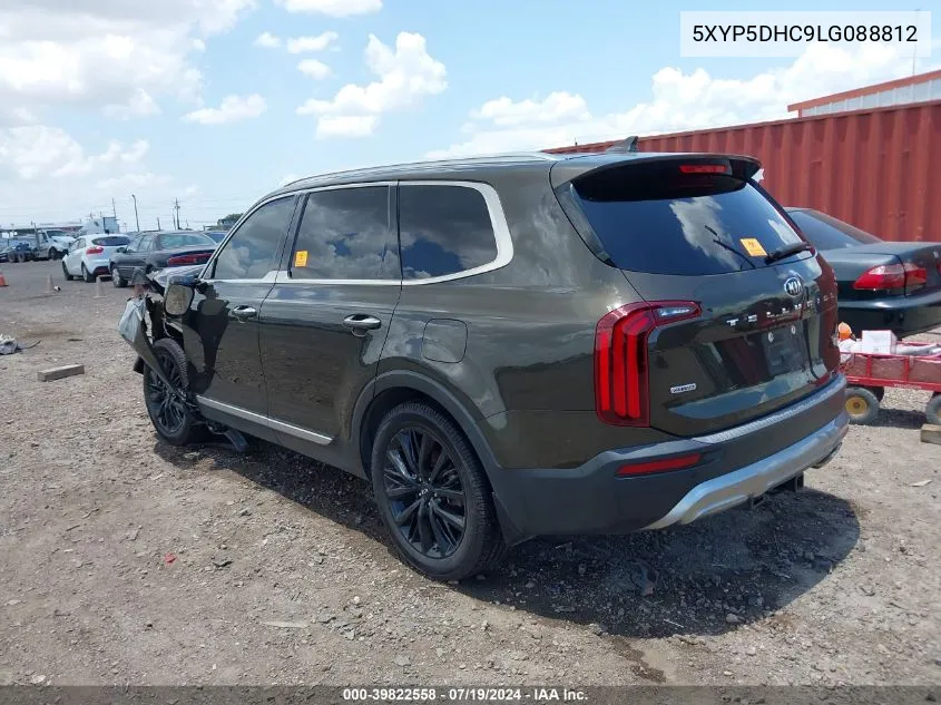 2020 Kia Telluride Sx VIN: 5XYP5DHC9LG088812 Lot: 39822558