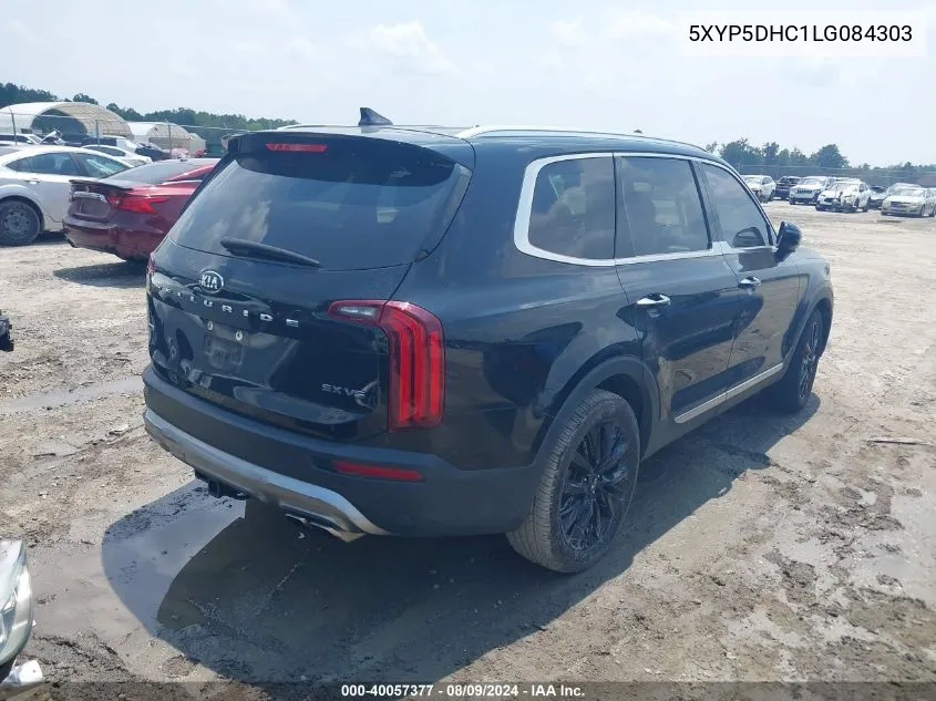 2020 Kia Telluride Sx VIN: 5XYP5DHC1LG084303 Lot: 40057377