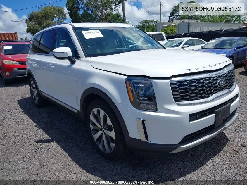 2020 Kia Telluride S VIN: 5XYP6DHC9LG065172 Lot: 40069628