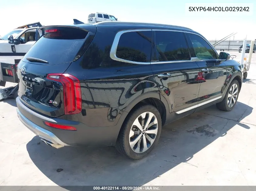 5XYP64HC0LG029242 2020 Kia Telluride S