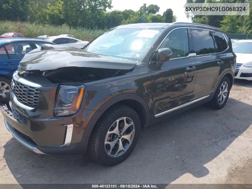 2020 Kia Telluride Ex VIN: 5XYP3DHC9LG068324 Lot: 40123101