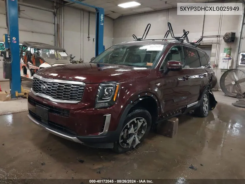 5XYP3DHCXLG025949 2020 Kia Telluride Ex